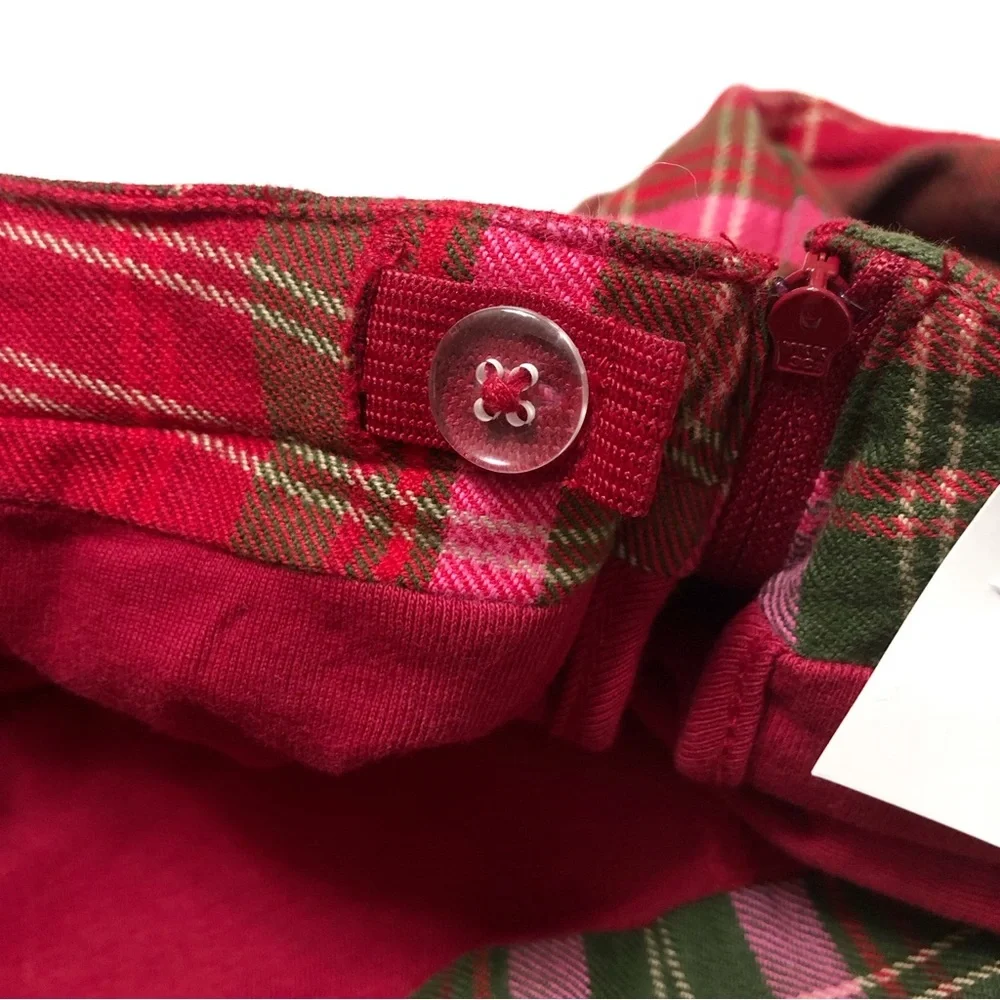 Gymboree | NWT Flannel Red Plaid Kilt Skort Girls 12